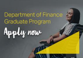 Department of Finance Graduate Program- Apply Now