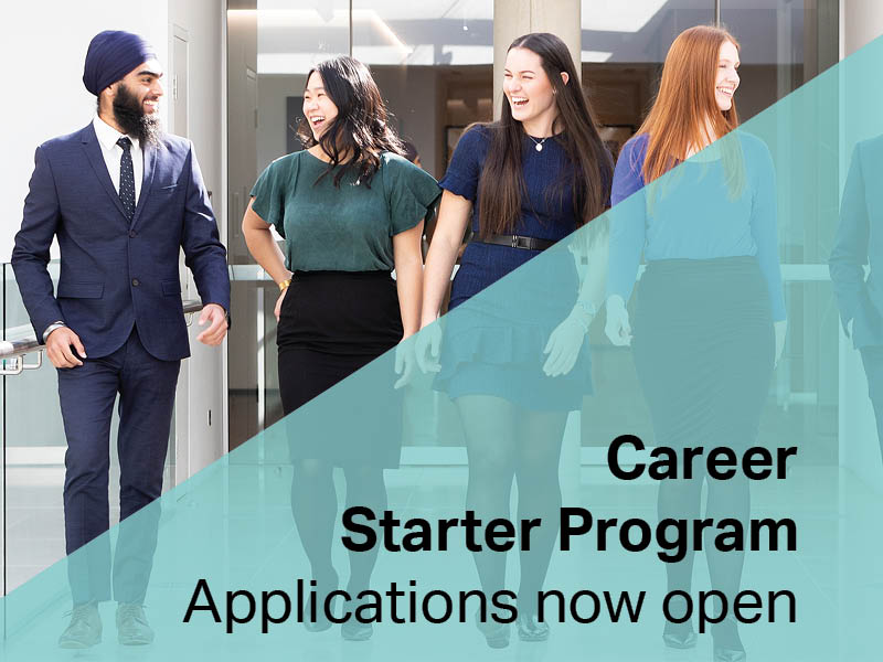 Career Starter Program - Applications now open