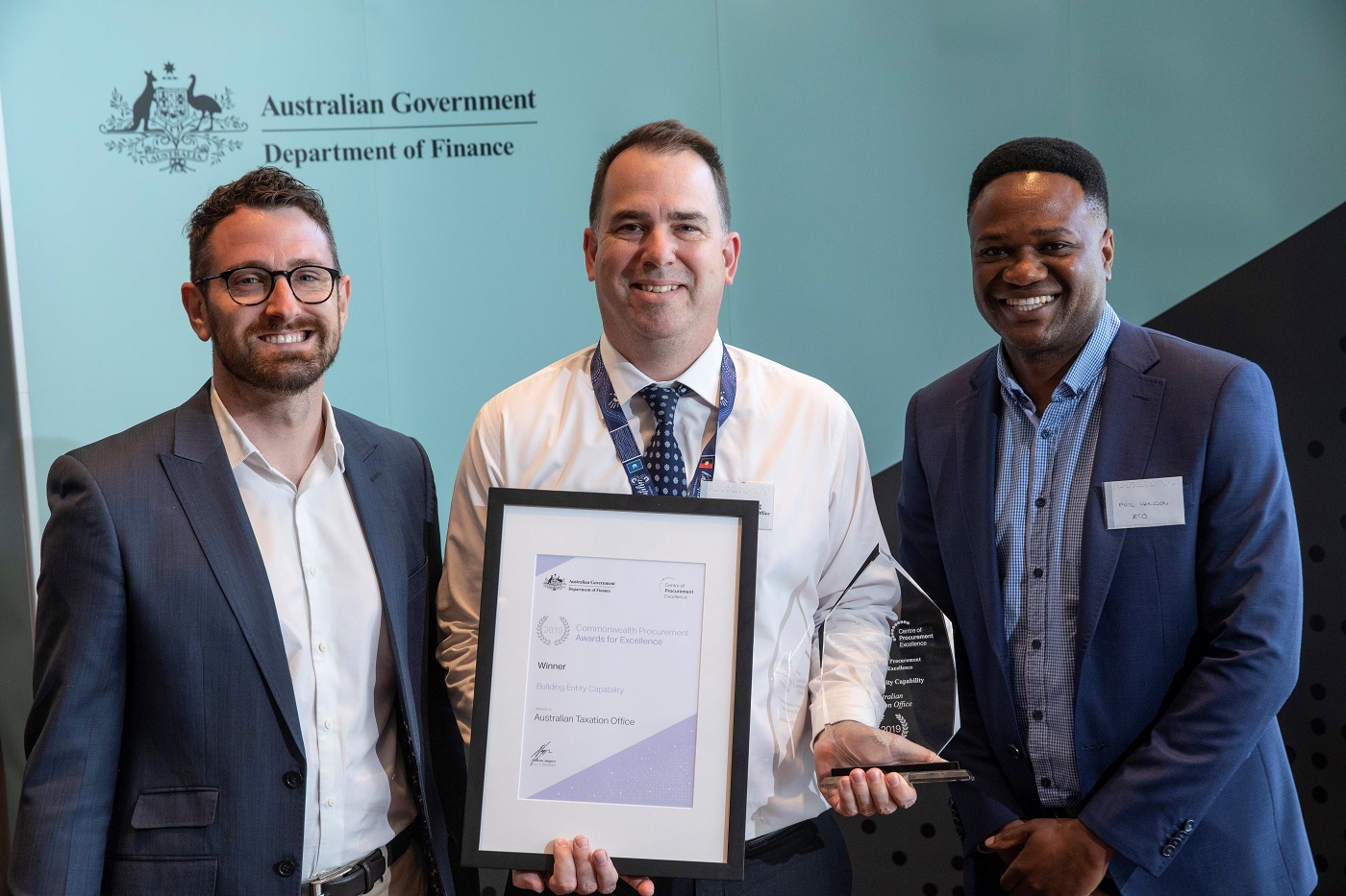 Photo of Building Entity Capability winners – Australian Taxation Office