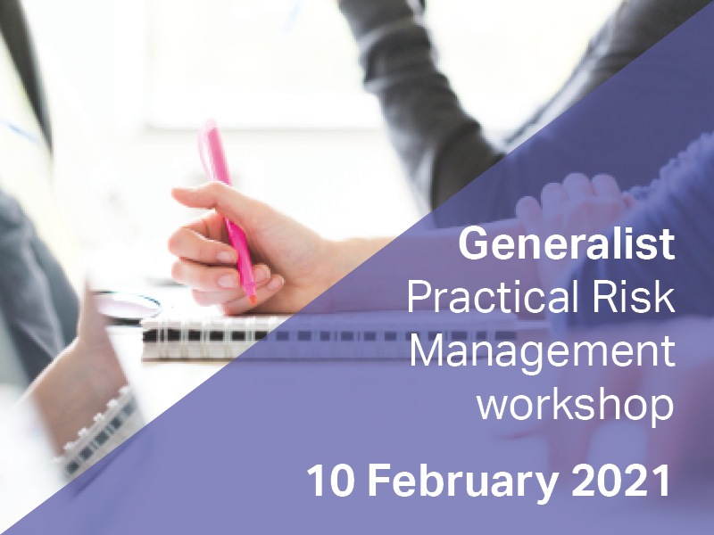 Generalist Practical Risk Management 10 Feb