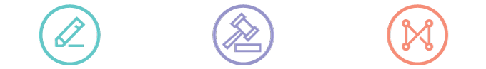 Annual report principles icons