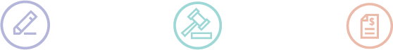 Annual report principles icons