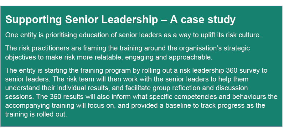 Senior leadership case study