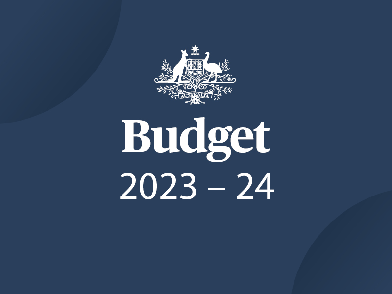 Australian Government logo Budget 2023-24