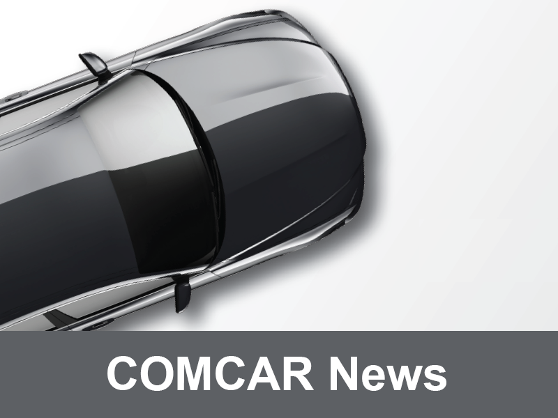 Image of car with the words COMCAR News