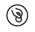 hand holding a coin icon - handling money