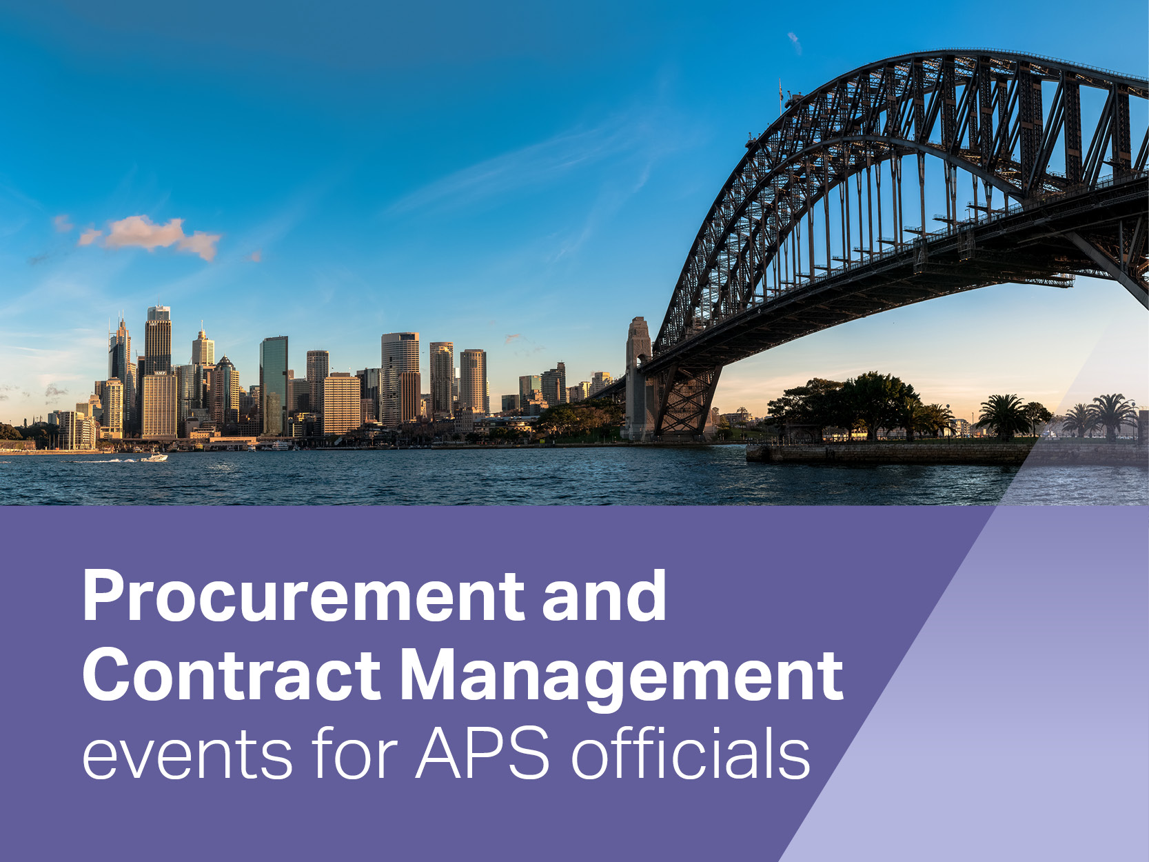 Procurement and Contract Management - events for APS officials