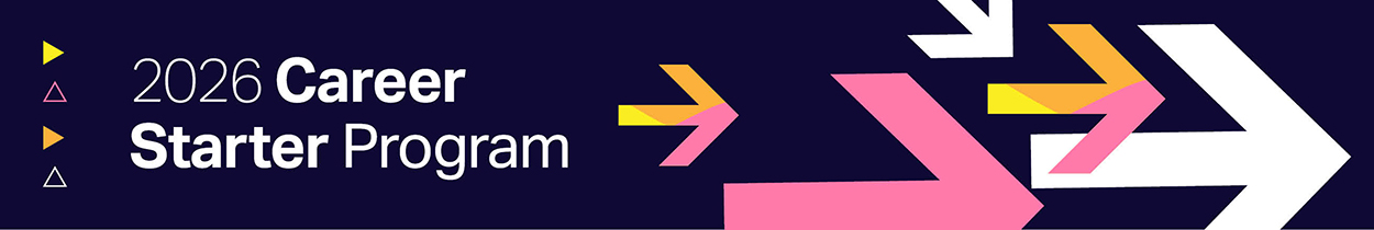 Career starters banner