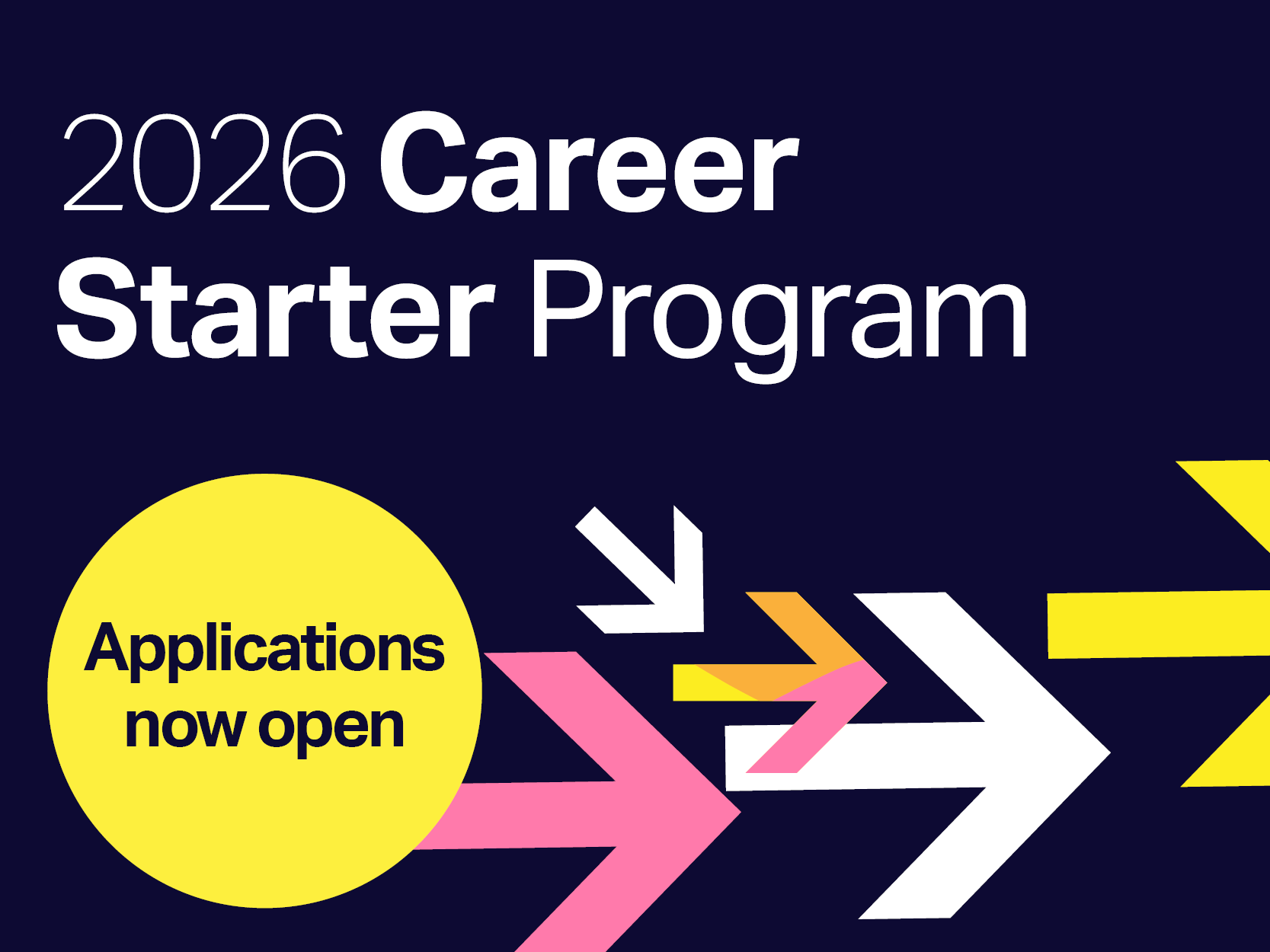 2026 Career starter program