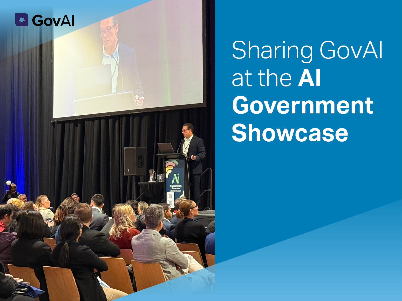 Sharing GovAI at the AI Government Showcase
