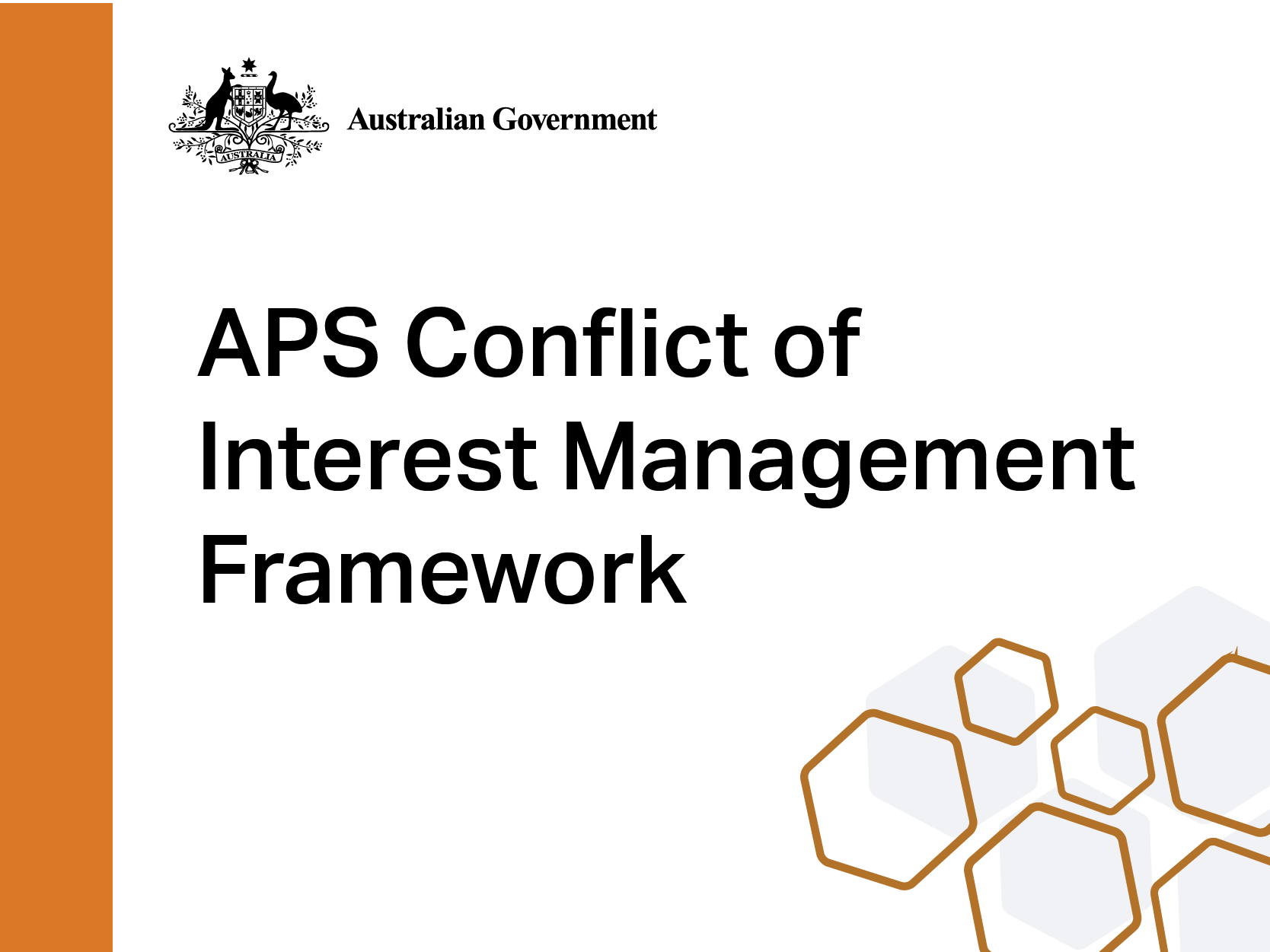 APS conflict of interest management framework