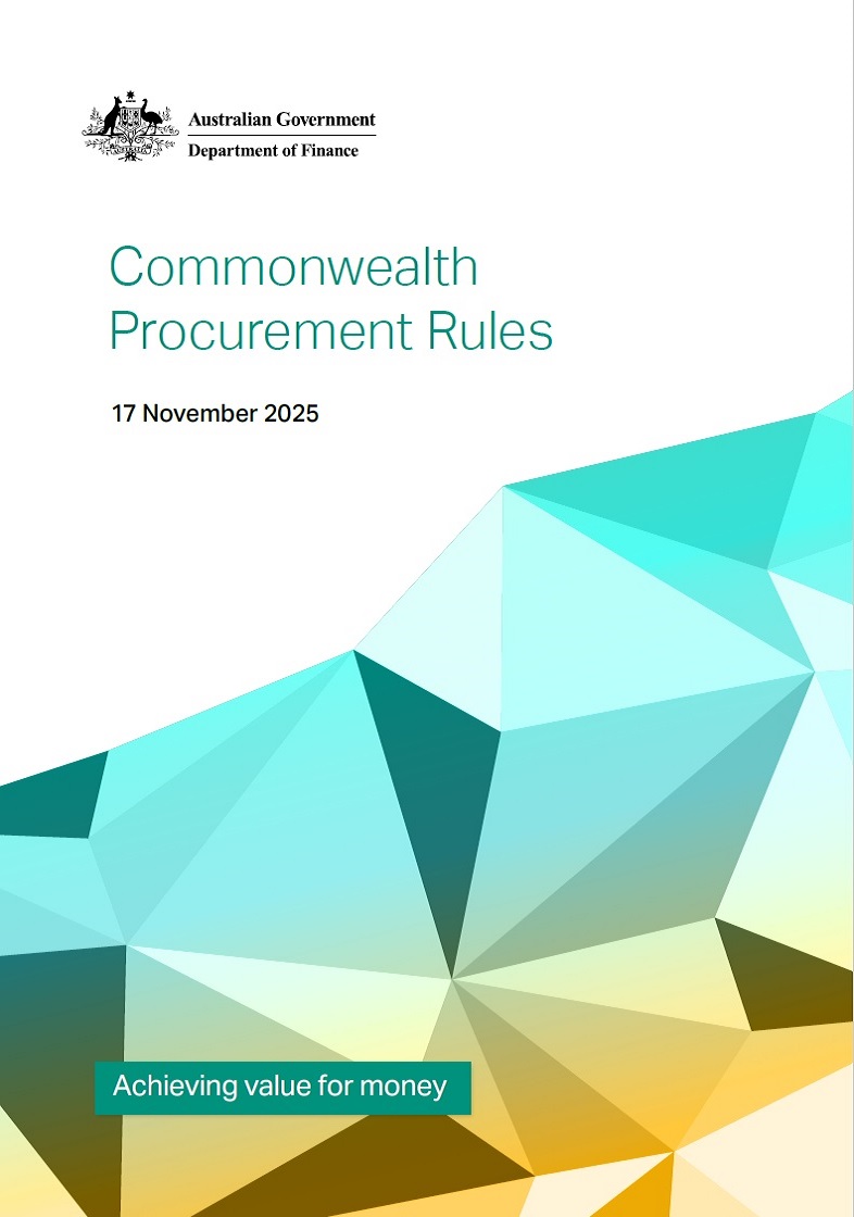 Commonwealth Procurement Rules 2025 Commonwealth Procurement Rules 2025 cover image