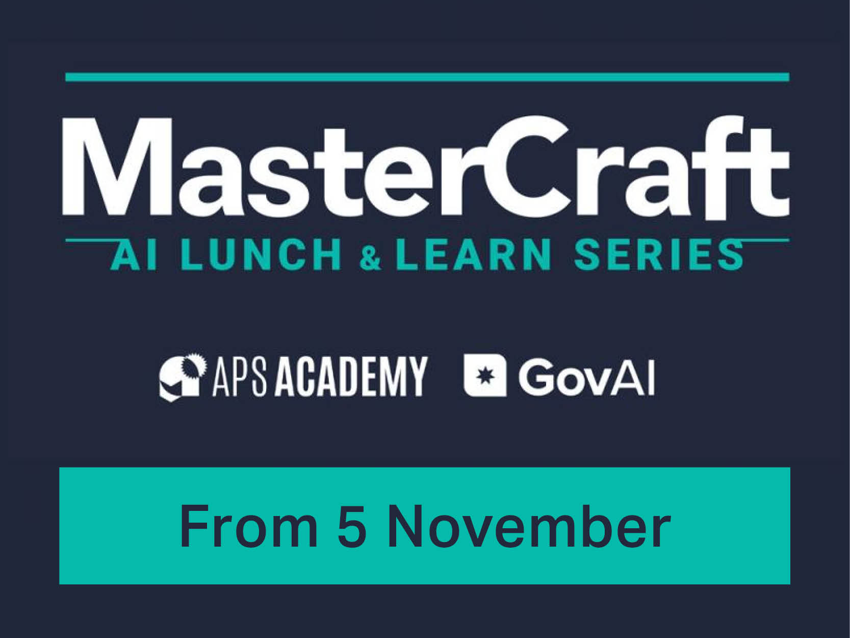MasterCraft AI lunch & learn series