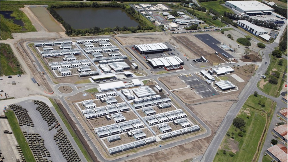 Aerial photo, Centre for National Resilience, Brisbane