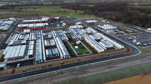 Aerial photo, Centre for National Resilience, Perth