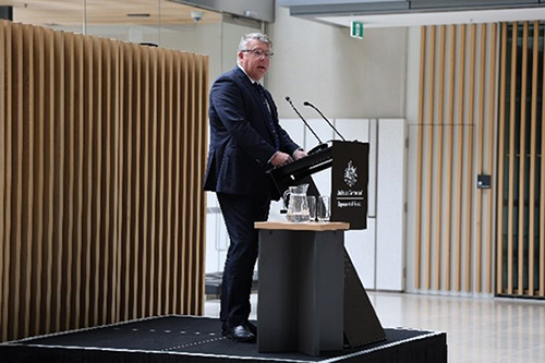 Finance Secretary Matt Yannopoulos