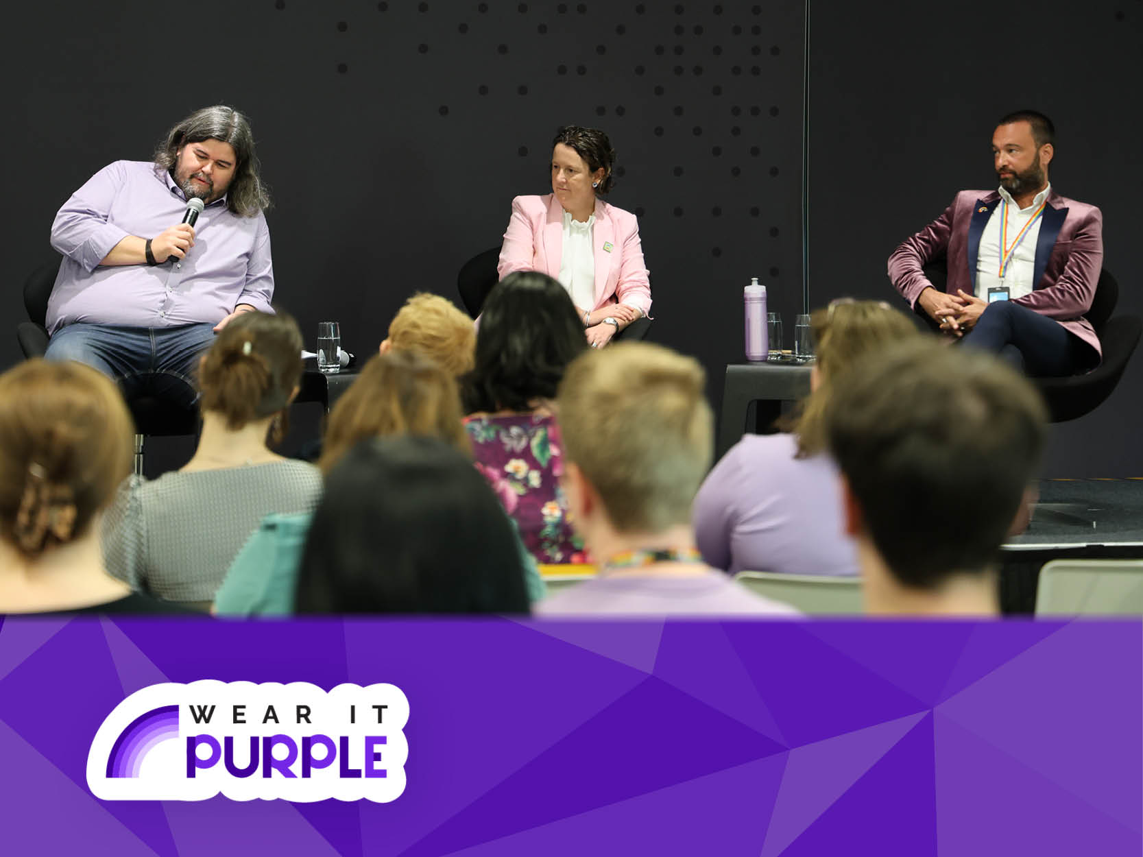 APS leaders panel for the  2026 Wear it purple day