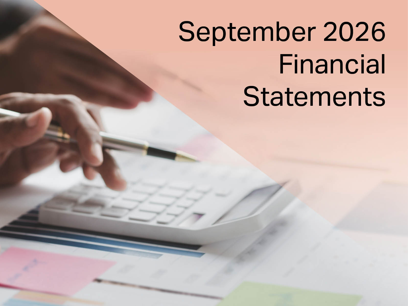 Monthly Financial Statements for September 2026