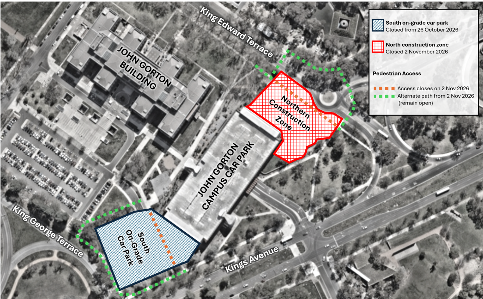 JGC car parking