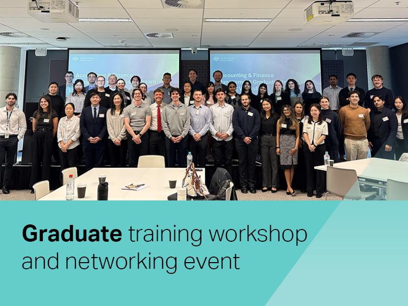 Graduate training workshop and networking event cohort