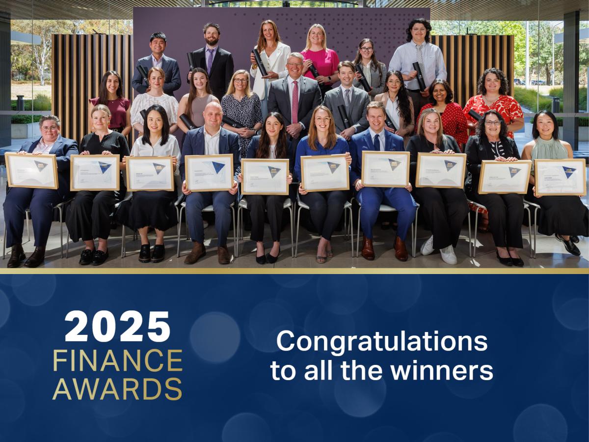 Finance award winners 2025