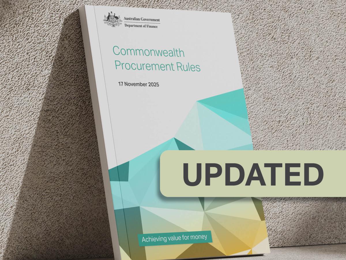 Commonwealth procurement rules