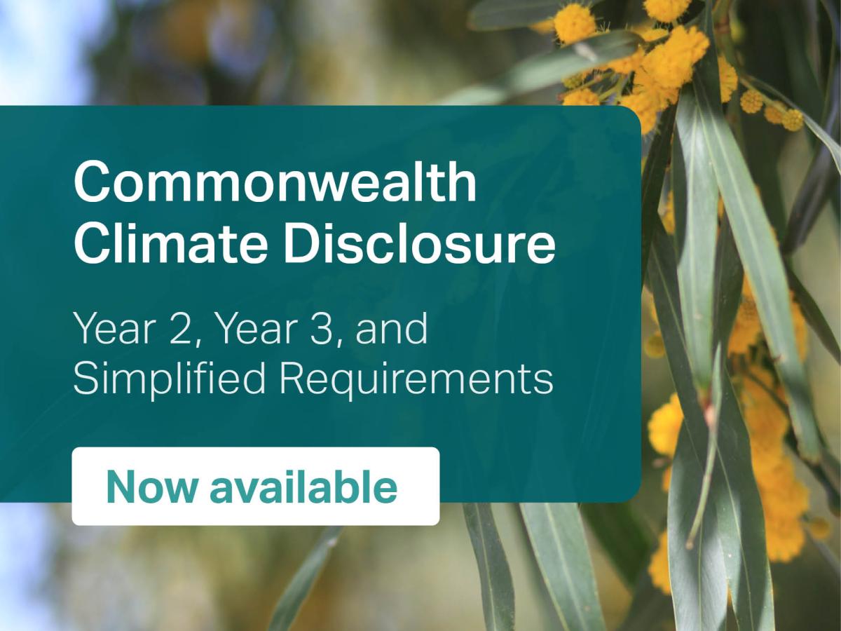 Commonwealth climate disclosure