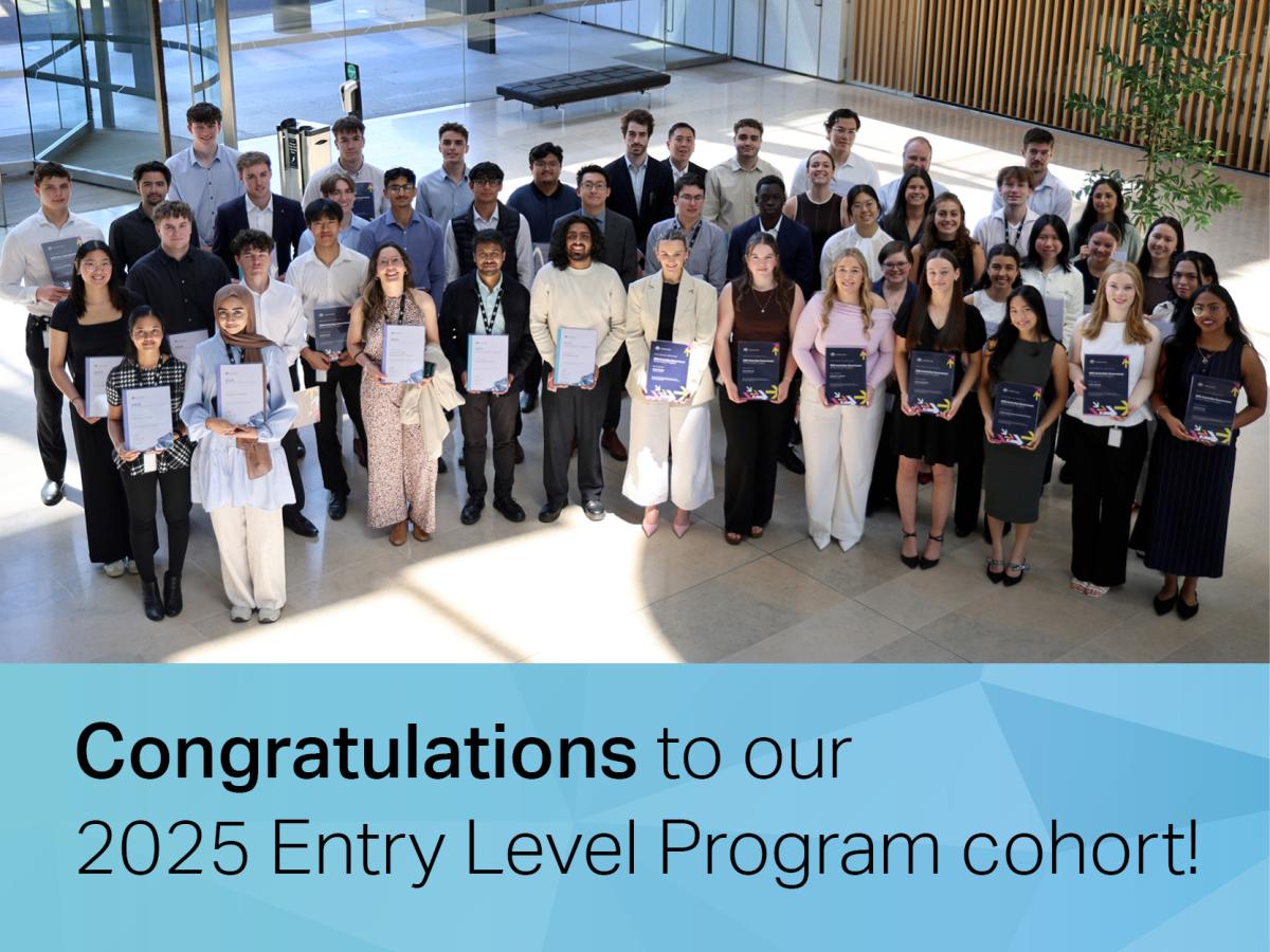 Congratulations to our 2025 entry level program cohort