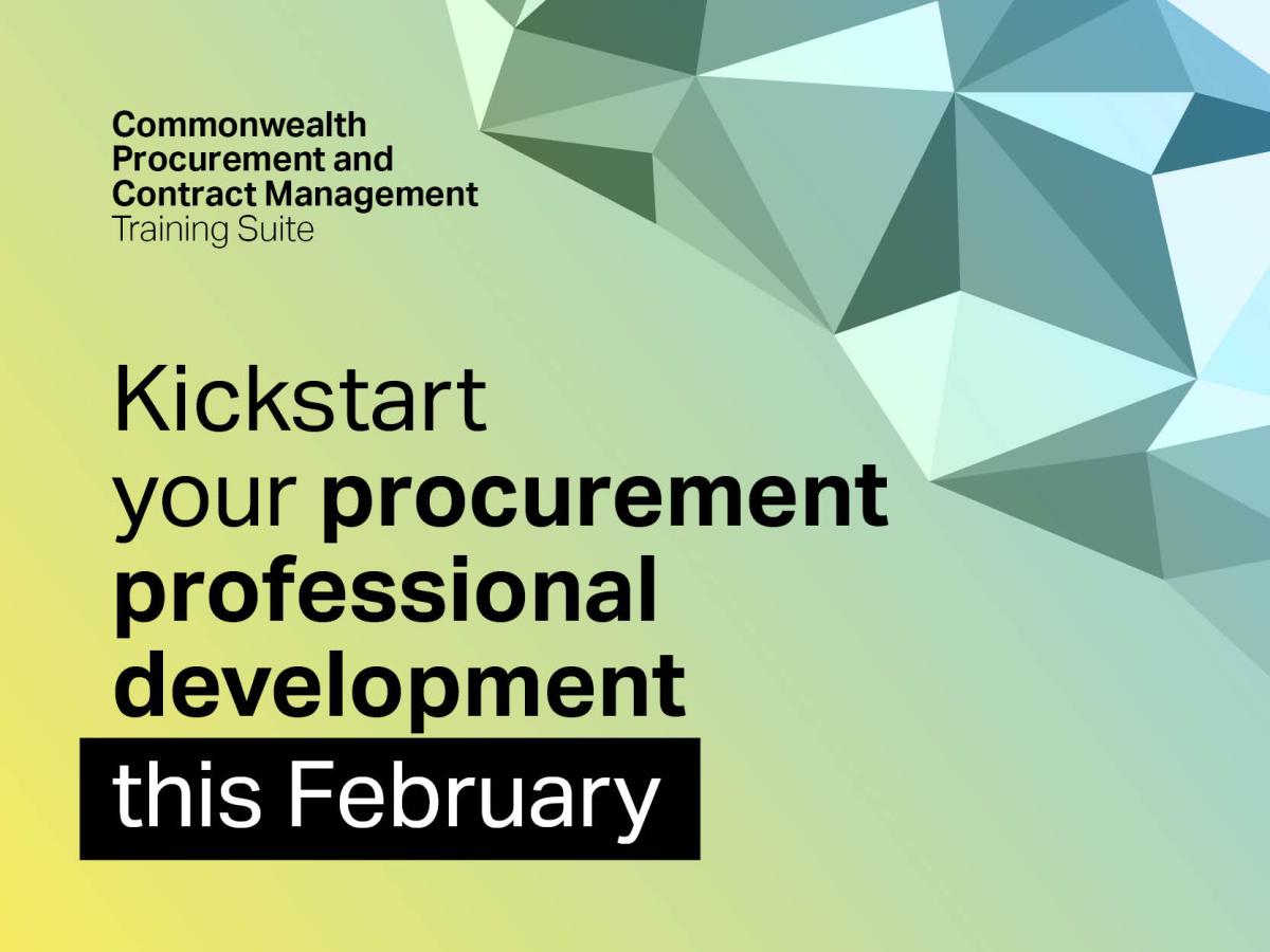 Kickstart your procurement professional development this February