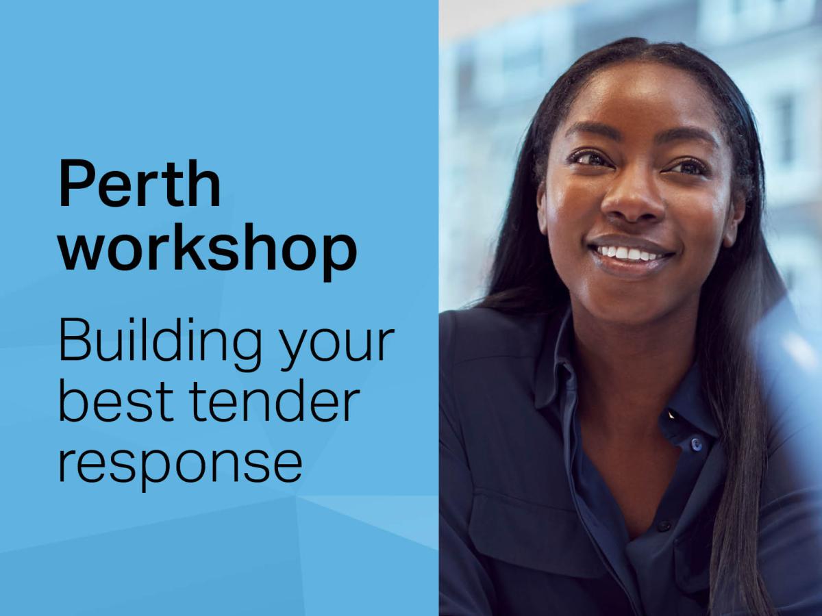 Perth workshop - Building your best tender response