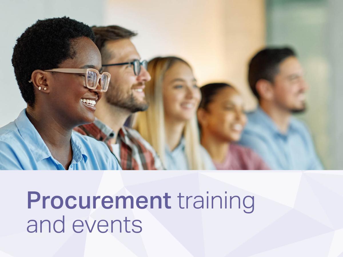 Procurement training and events